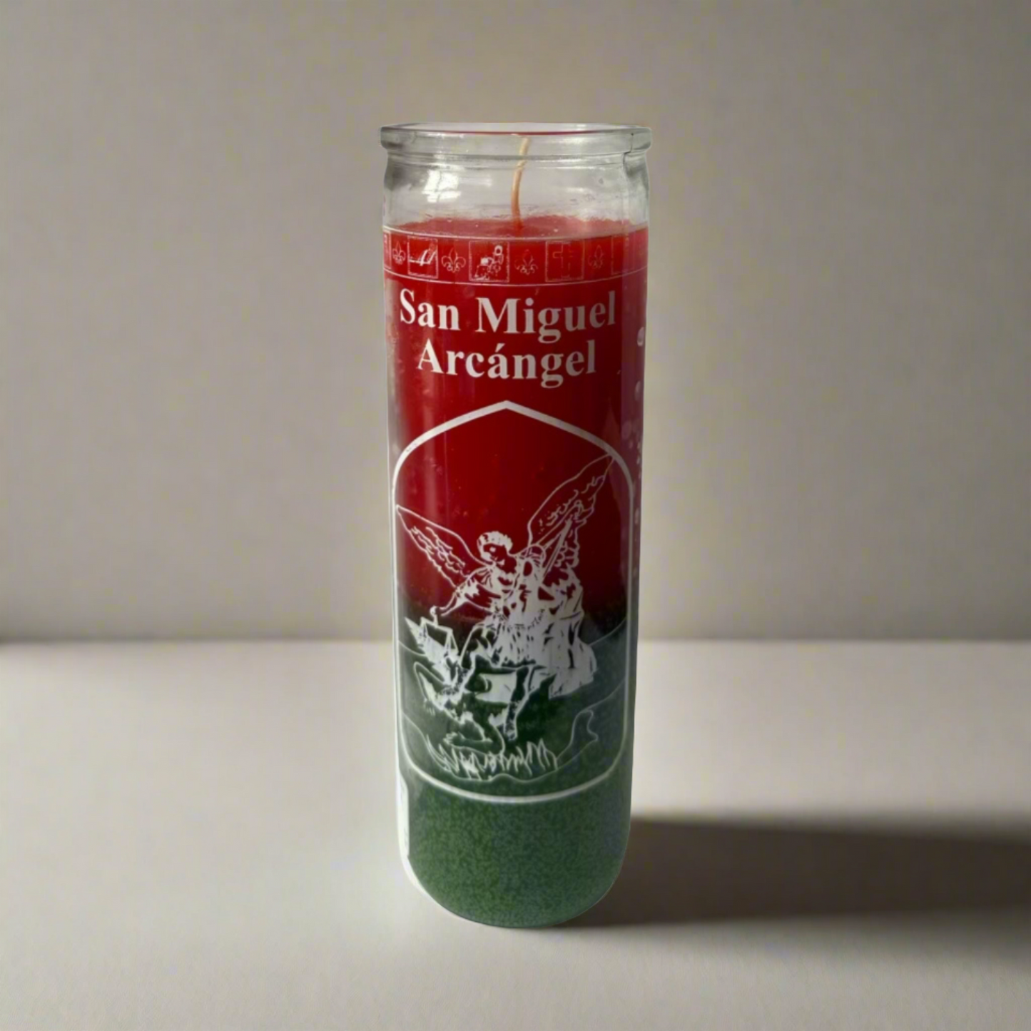 Vela de oración multicolor de San Miguel (San Miguel), 7 días