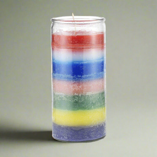 14 Day Plain 7 Color Candle