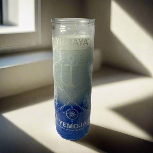 Yemaya Orisha Candle, 7 Day